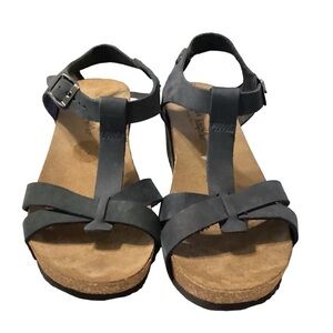 Marina Luna leather wedge heel size‎ 8.5